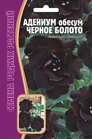 Адениум Черное Болото 3шт Редкие овощи